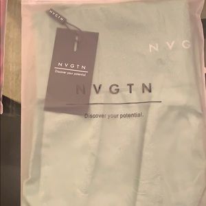 NVGTN sage green seamless leggings
